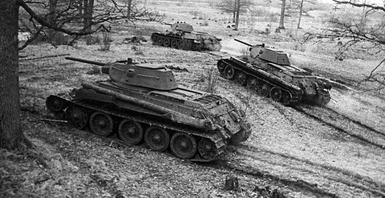 Russian T-34 tank