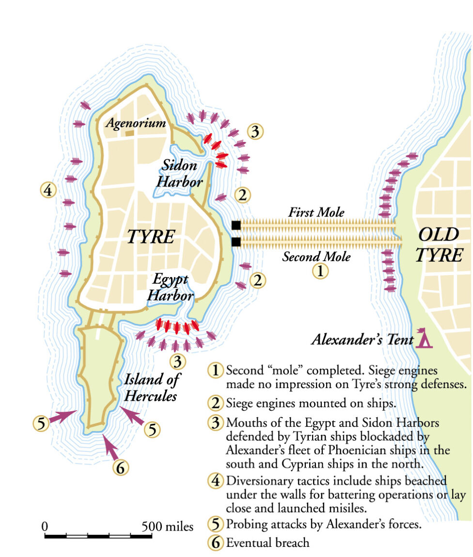 Siege of Tyre: Alexander the Great's Assault on the Persians