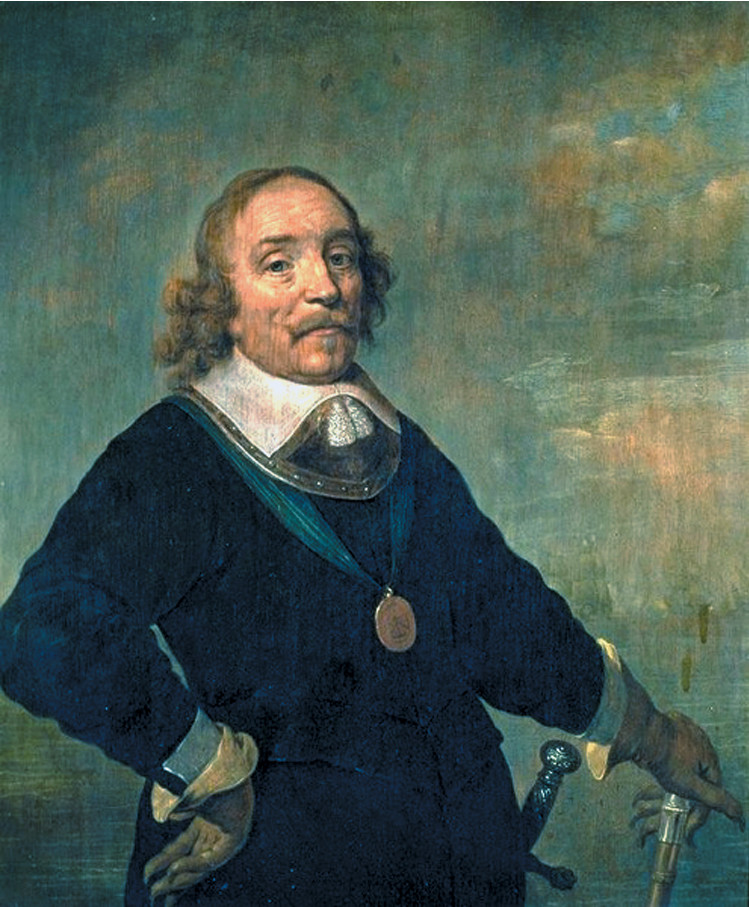 Maarten Tromp led the Dutch fleet in five battles during the two-year Anglo-Dutch war.