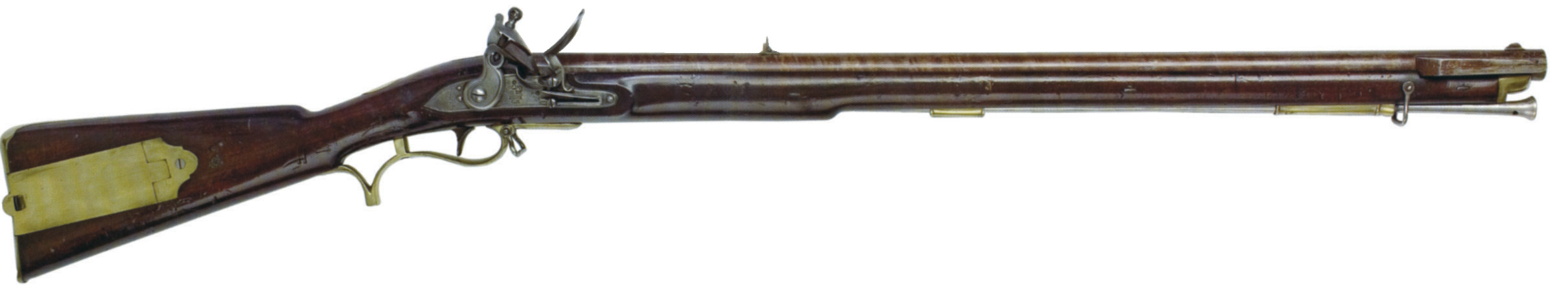 An original flintlock Baker Rifle