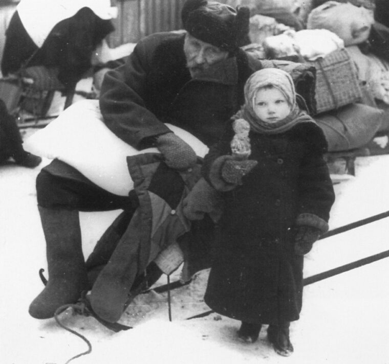Suffering knew no boundaries in besieged Leningrad. Many civilians, including children, perished as the cities supply lines were strangled.