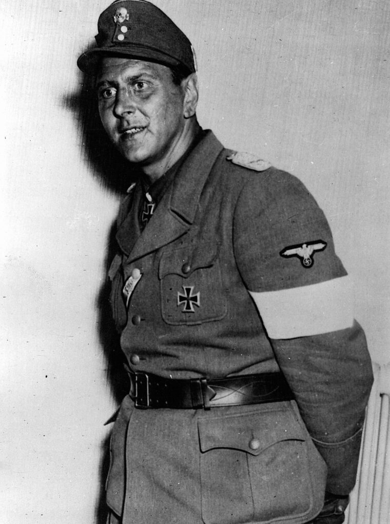 SS Colonel Otto Skorzeny.
