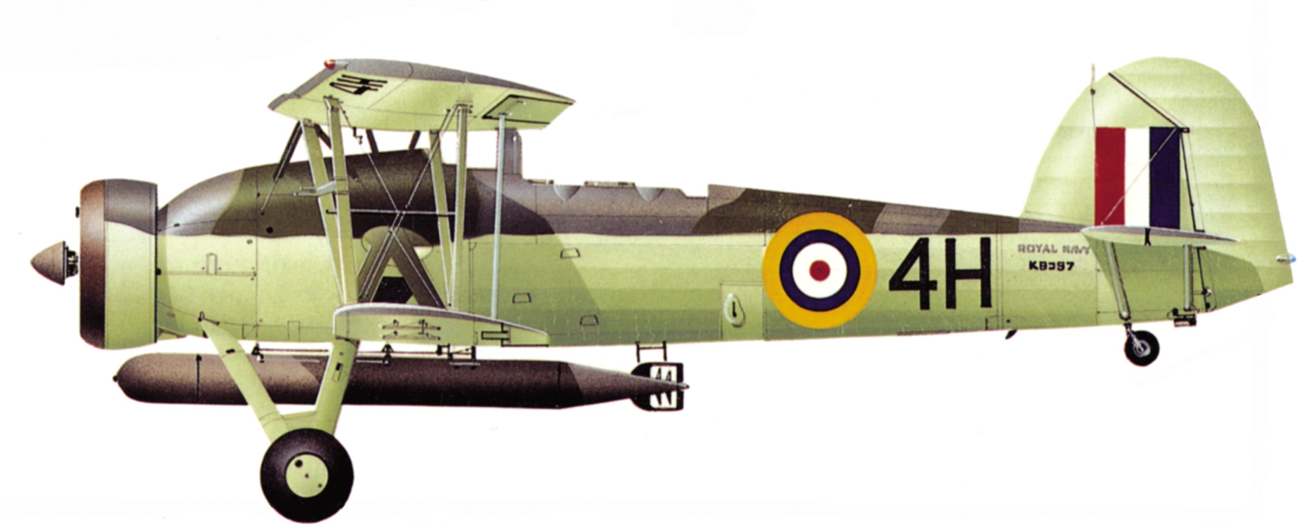 Although its top speed was a lumbering 138 miles per hour, the Fairey Swordfish MK I had an effective range of 546 miles.  