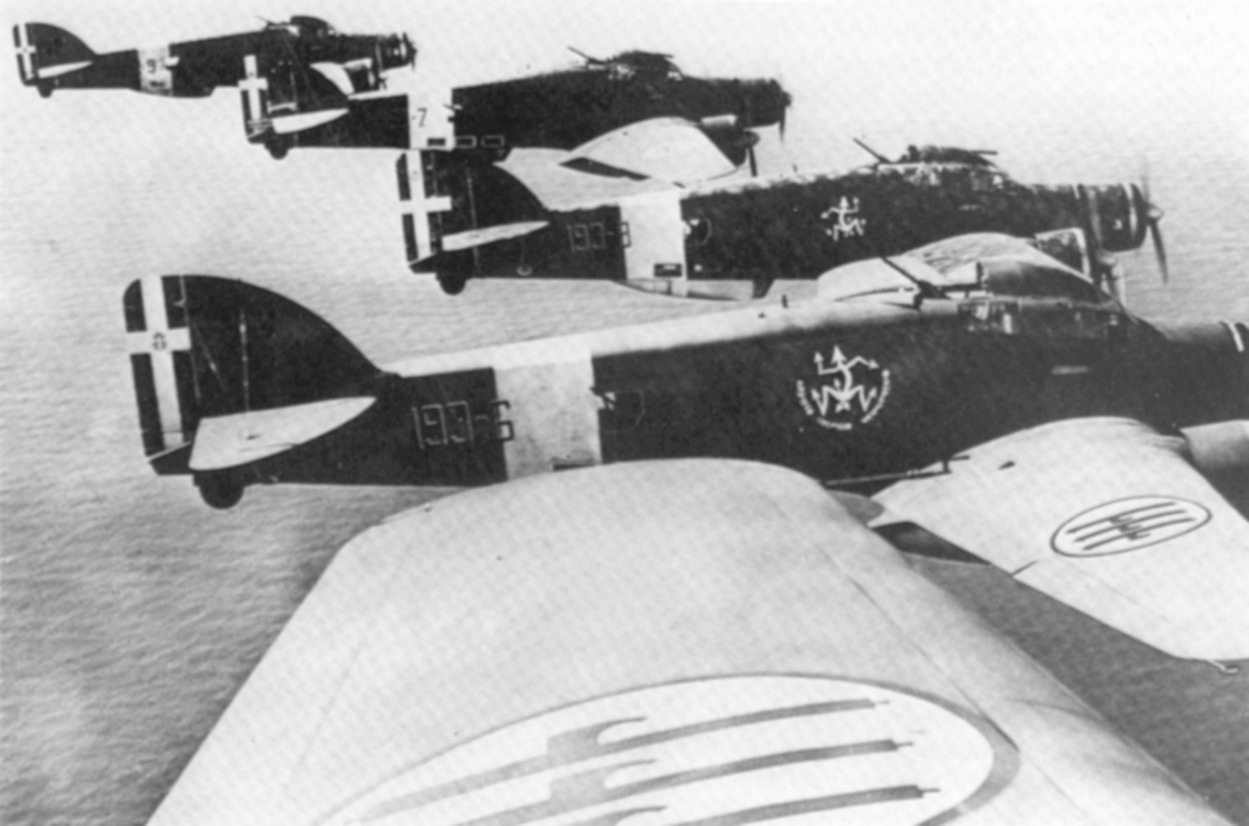 Balbo met his death in a Savoia-Marchetti SM.79 Sparviero Regio Aeronautica bomber.