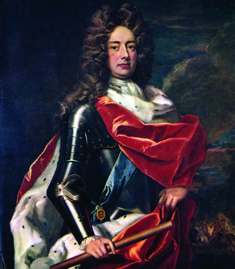John Churchill, the first Duke of Marlborough, at the height of his glory.