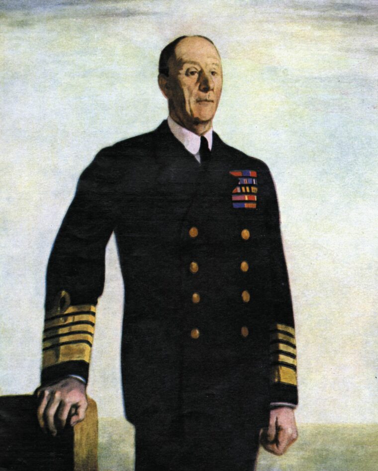 Admiral Sir John Jellicoe commanded the British Grand Fleet.