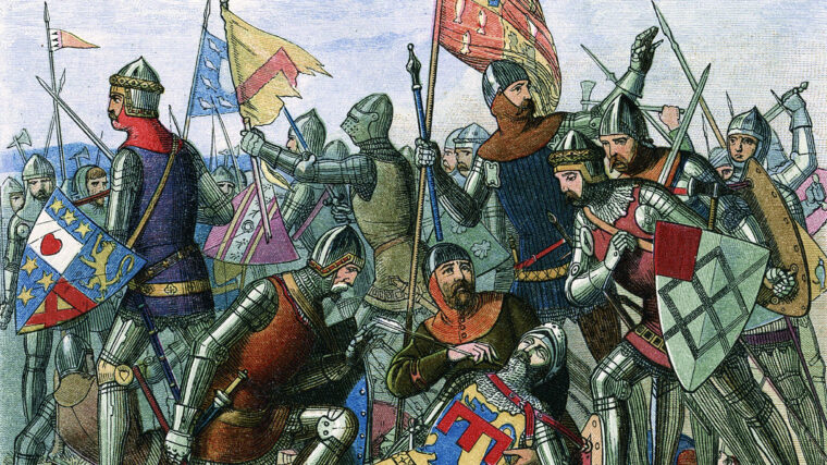 Hotspur had as good a claim to the throne as Henry Bolingbroke, but a well-aimed arrow fatally struck him in the face when he raised his visor.