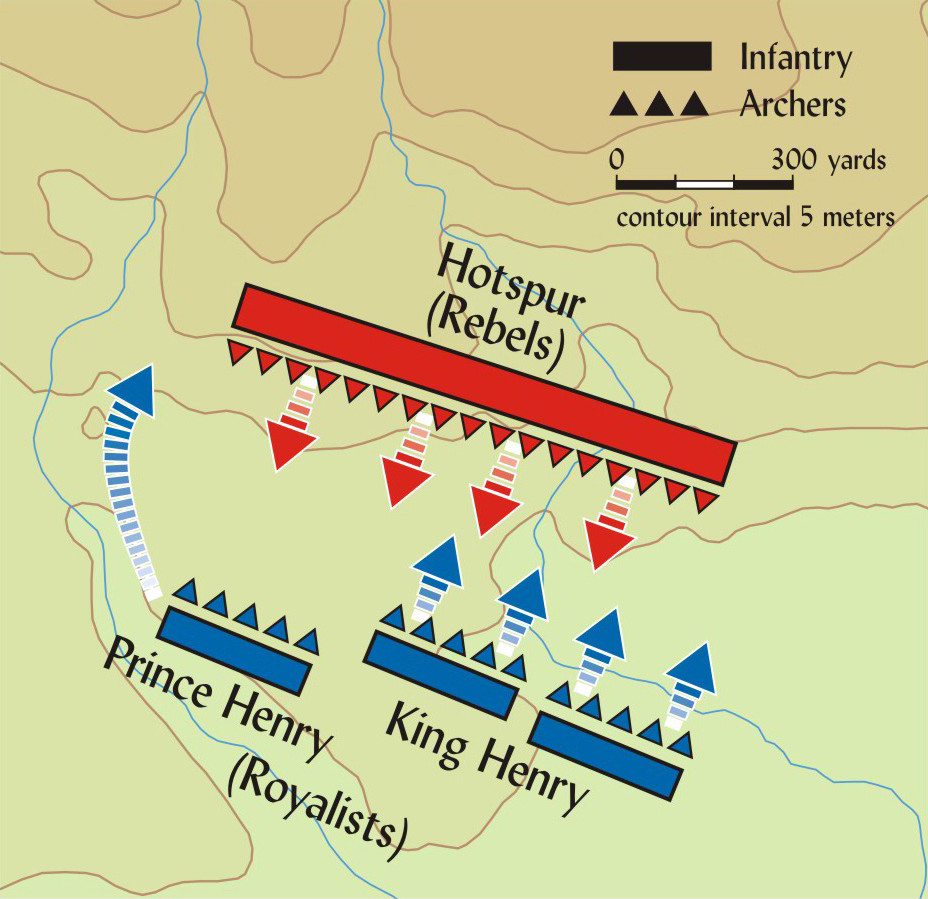 Like Apples Fallen In Autumn The Battle of Shrewsbury Warfare