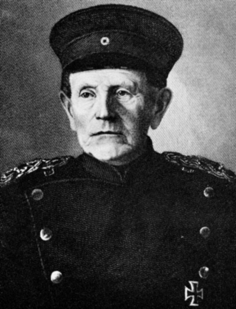 Field Marshal Helmuth von Moltke, chief of the Prussian general staff.