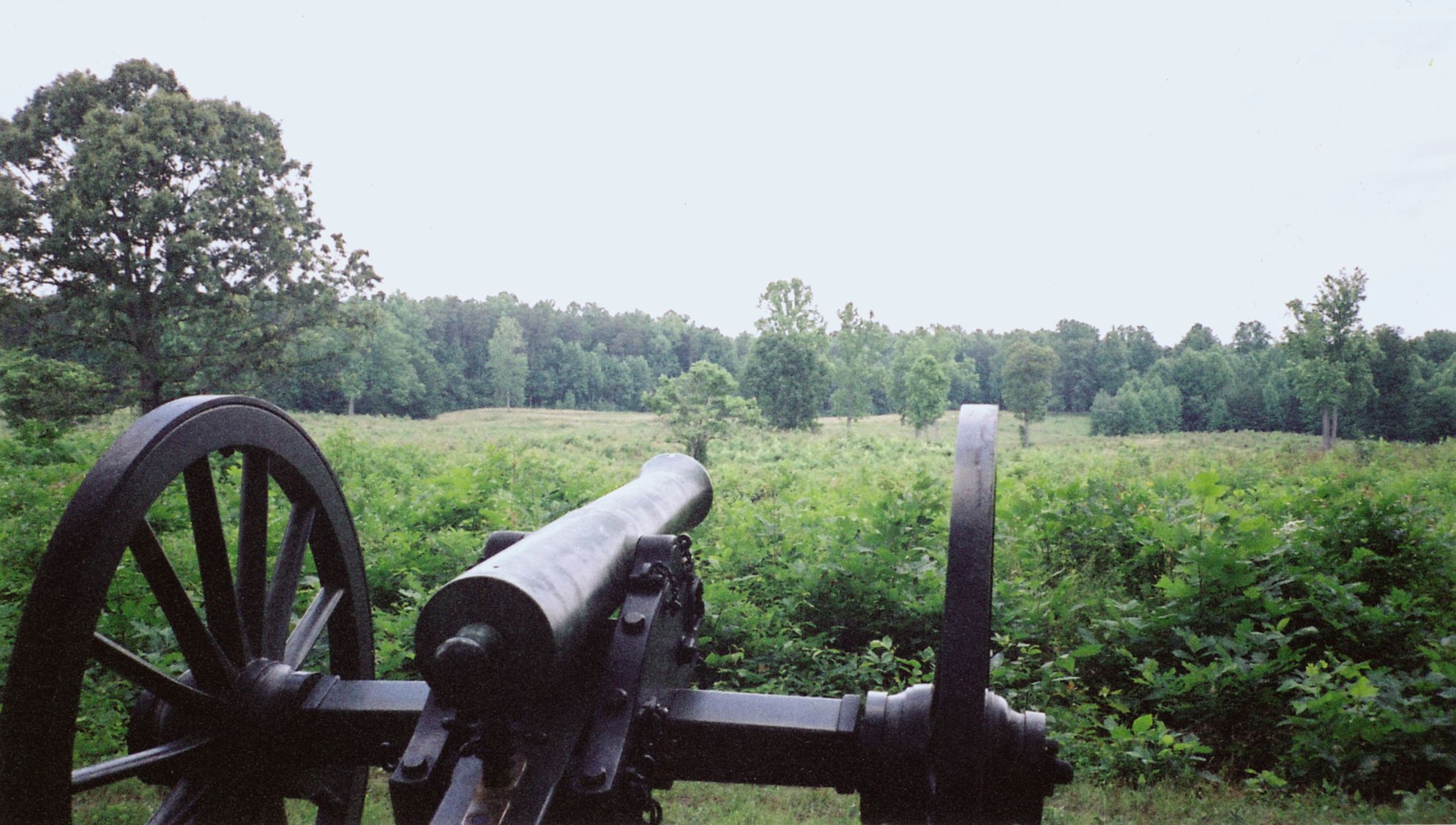 A modern view, taken from the Confederate side of the line, of the field where Colonel Emory Upton staged his now-famous attack.