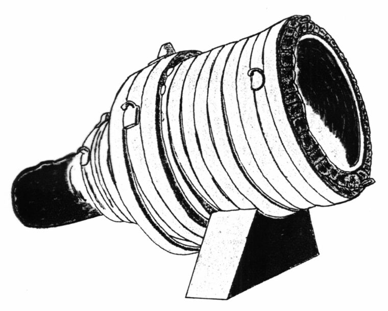 The Pumhardt 35-inch-bore bombard.