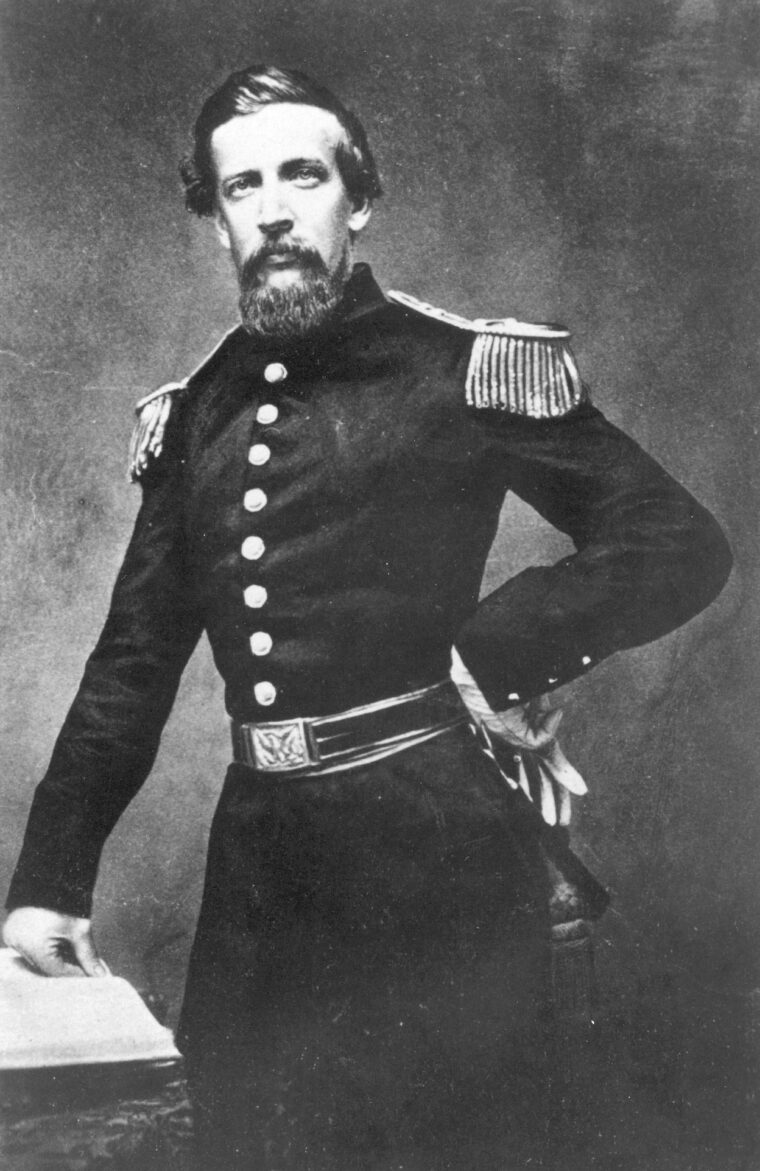 Brig. Gen. John Bowen had excellent defenses but not enough men. 