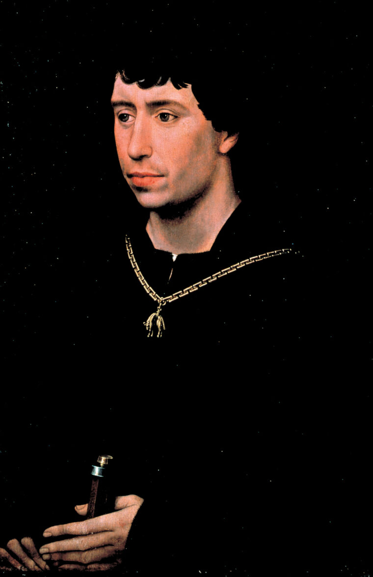 Charles the Bold in his younger years. 