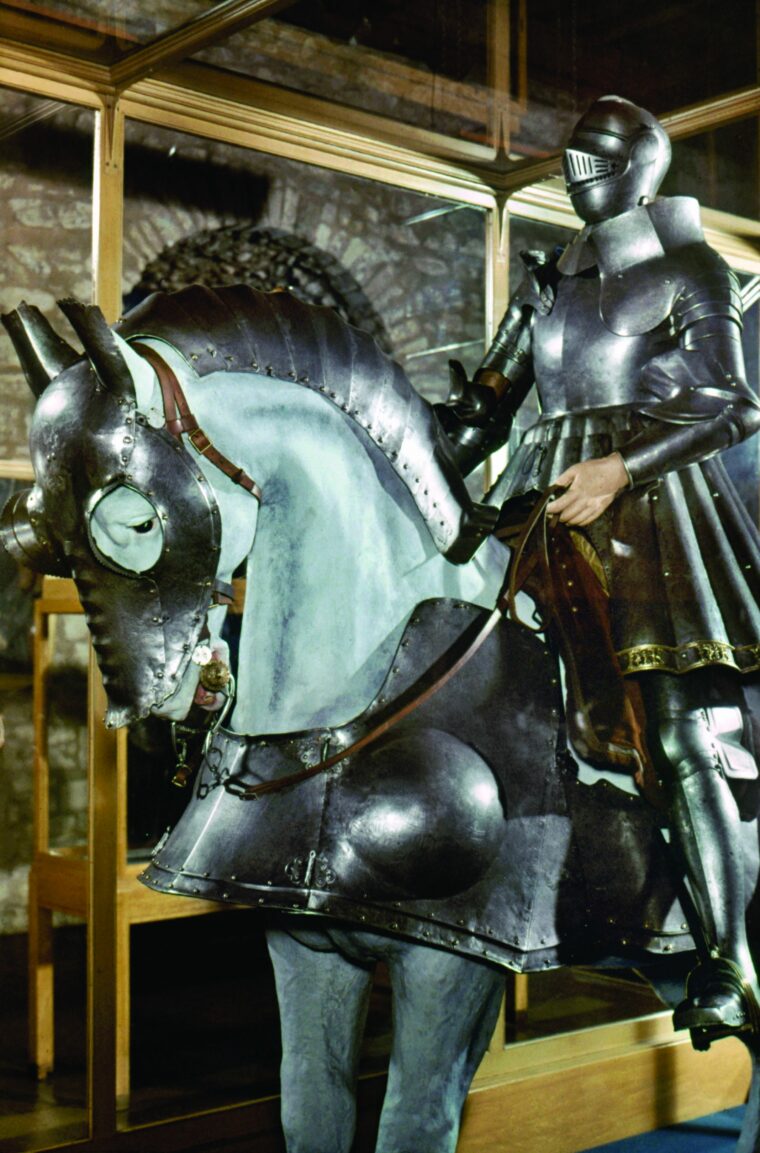 Henry VIII’s armor, made for a much thinner man, had to be refitted for the bloated, gout-stricken monarch.