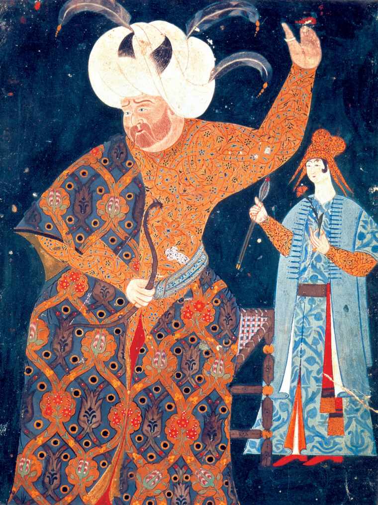 A contemporary portrait of Sultan Selim II. He was thought by his advisors a profligate who needed a great military victory.