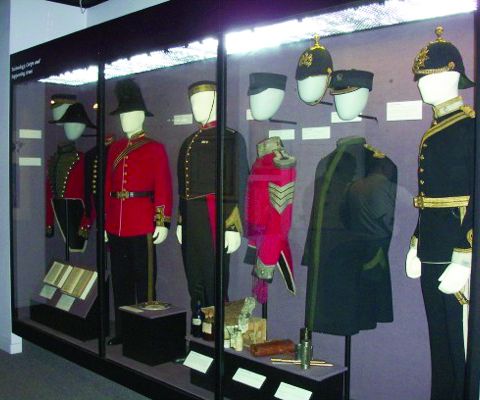 The British dress uniform of the Victorian Era saw an introduction of helmets and caps.