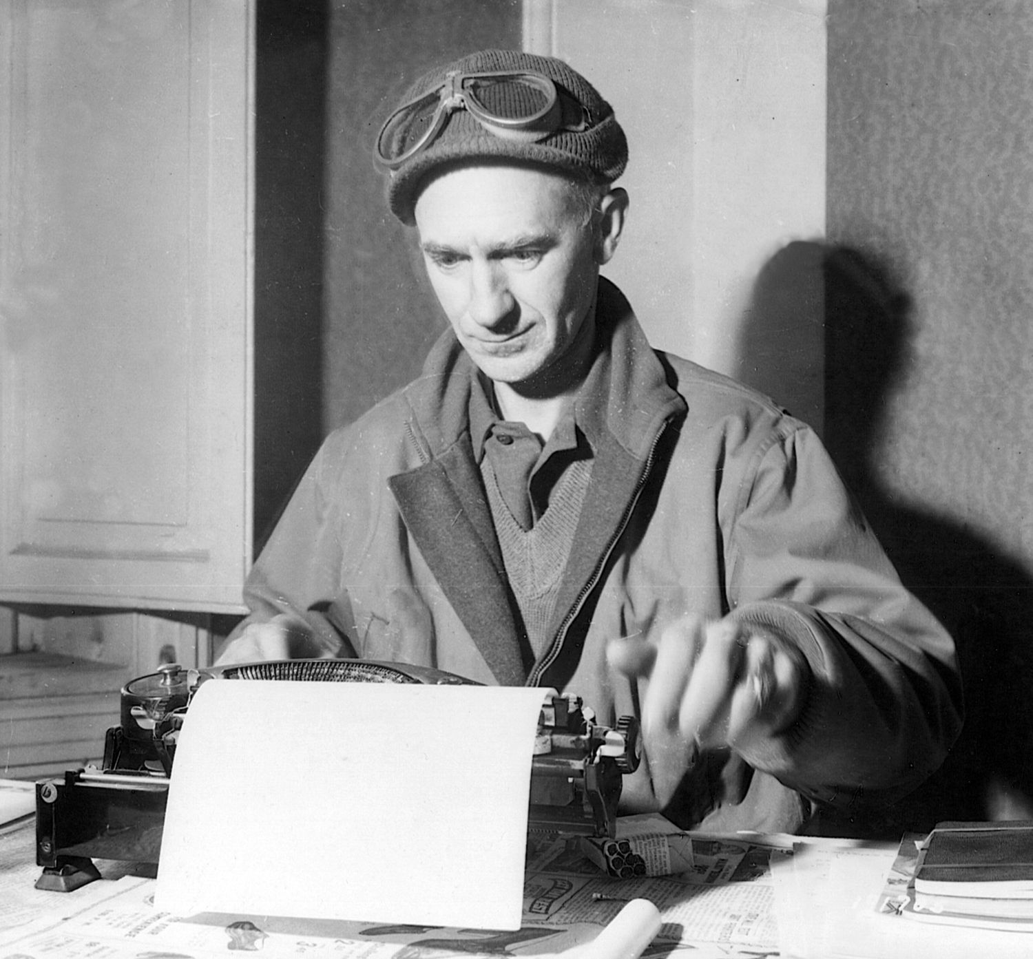 Ernie Pyle, the GIs best friend and chronicler during World War II.
