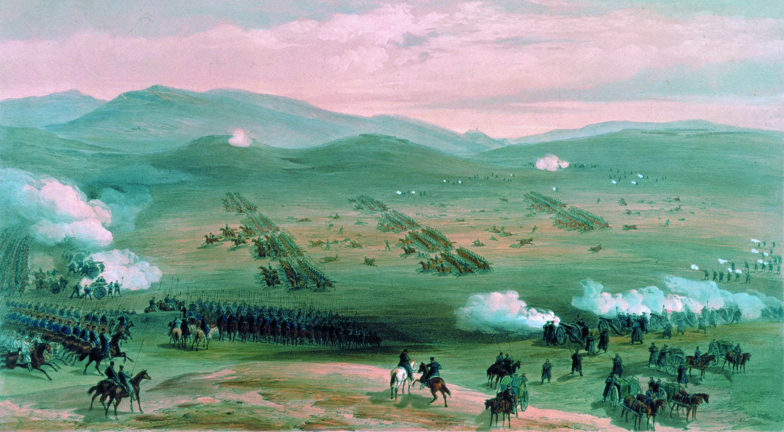 The disastrous charge of the Light Brigade outside Sevastopol made the brigade immortal, as it did Russell, who observed the attack from a ridge nearby.