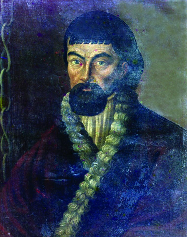 Portrait of Emelian Pugachev.