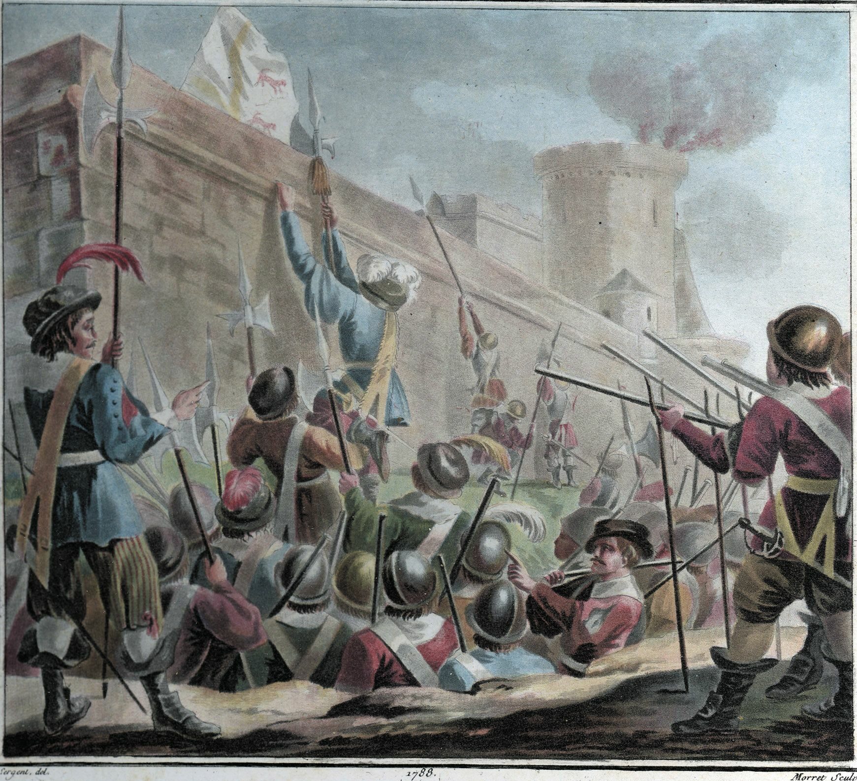 Called “the Hammer of the Huguenots,” Blaise de Monluc led the king’s Catholic forces in France’s religious wars. Here he attacks Boulogne-sur-Mer.
