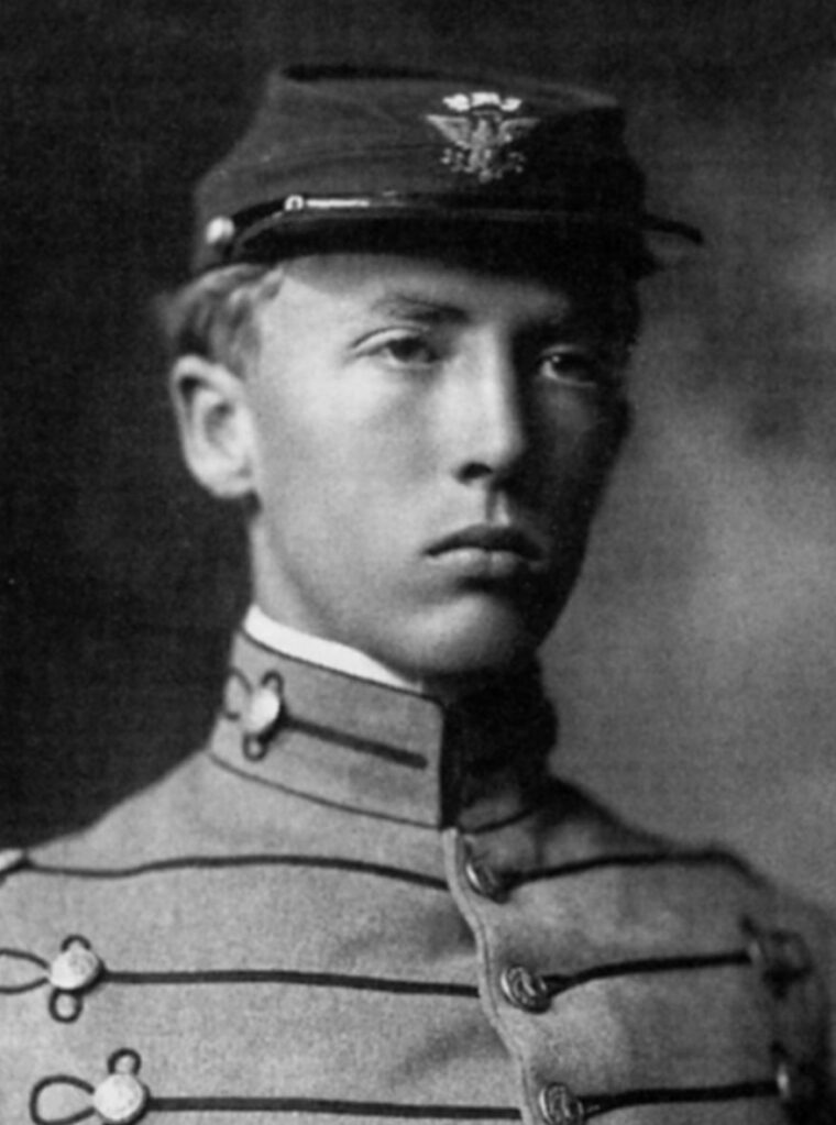 Patton attended VMI while waiting for acceptance to West Point. (National Archives)