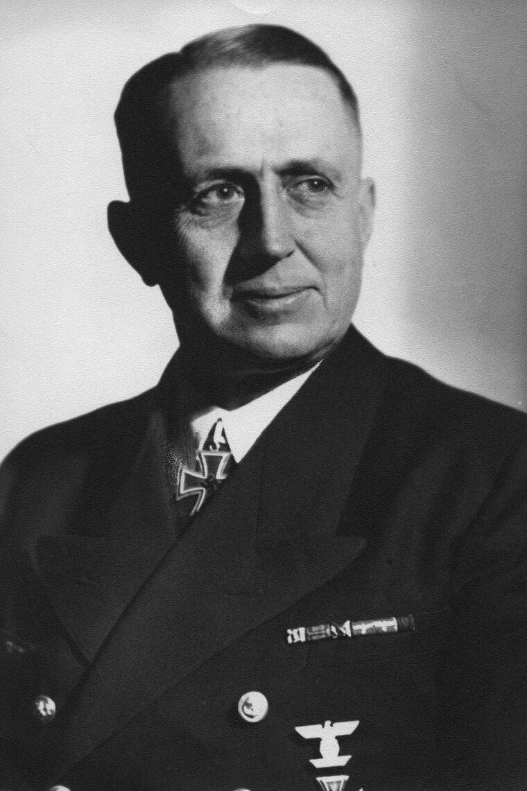 Captain Theodor Krancke, commanding the German pocket battleship Admiral Scheer, was taken aback by the tenacious attack of the convoy escorts HMS Jervis Bay and HMS Beaverford. 