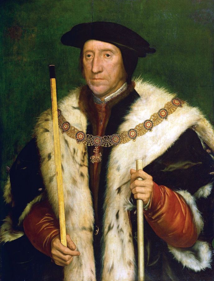 Thomas Howard, third duke of Norfolk, as painted by Hans Holbein the Younger.