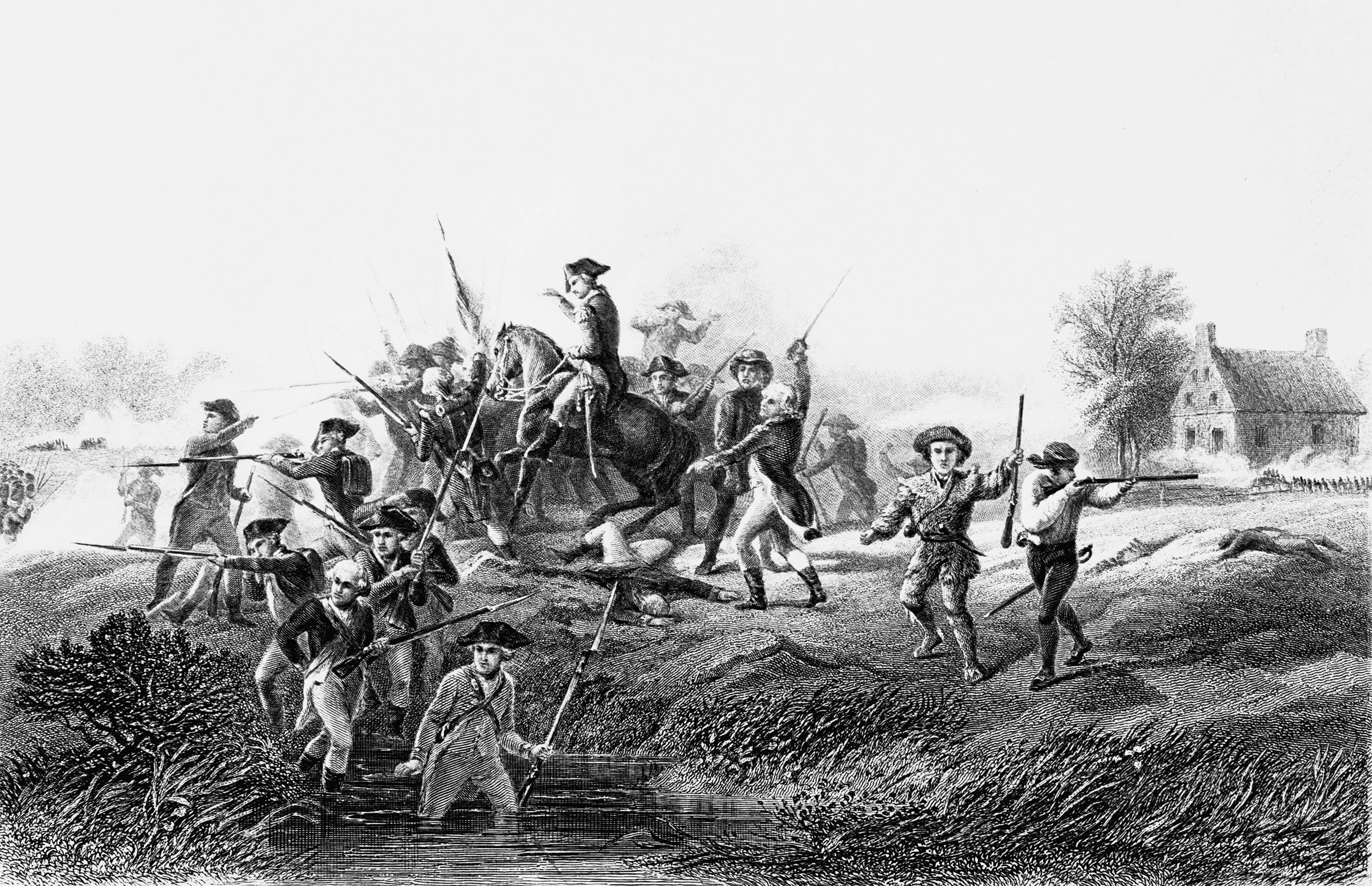 Stirling joins the rear guard of 250 Marylanders confronting 10,000 British and Hessian troops on Long Island. Stirling was captured and later exchanged.