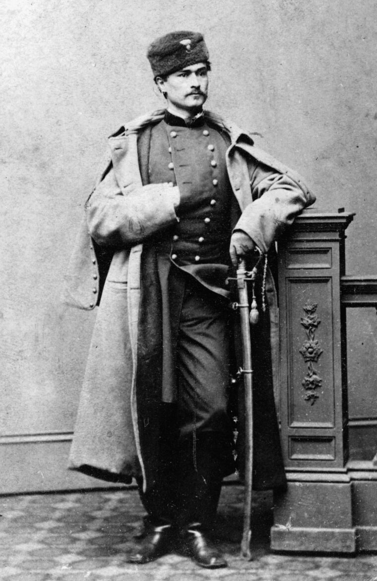 Union Captain Hubert “Leatherbreeches” Dilger.