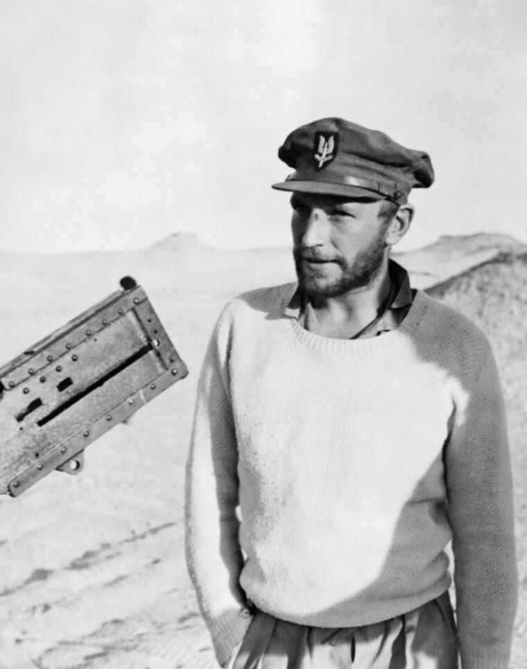 Lieutenant Colonel Blair “Paddy” Mayne succeeded to command of the SAS after the capture of Colonel David Stirling.