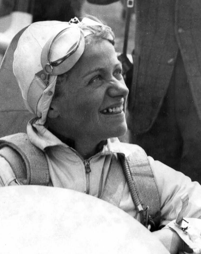 Famous aviatrix Hanna Reitsch, a favorite of Adolf Hitler’s, test-flew the piloted version of the FZG-76 to determine its stability. Her suggested improvements led to the success of the V-1 attacks on London.