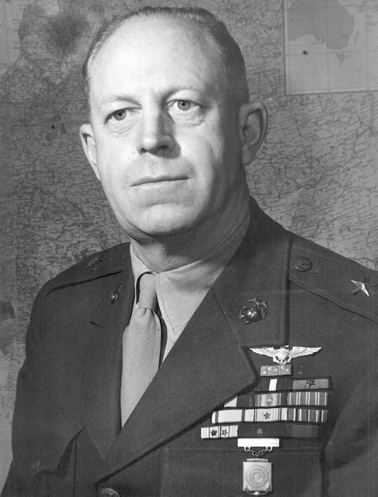 Brig. Gen. Merritt Edson led Marines at Bloody Ridge.