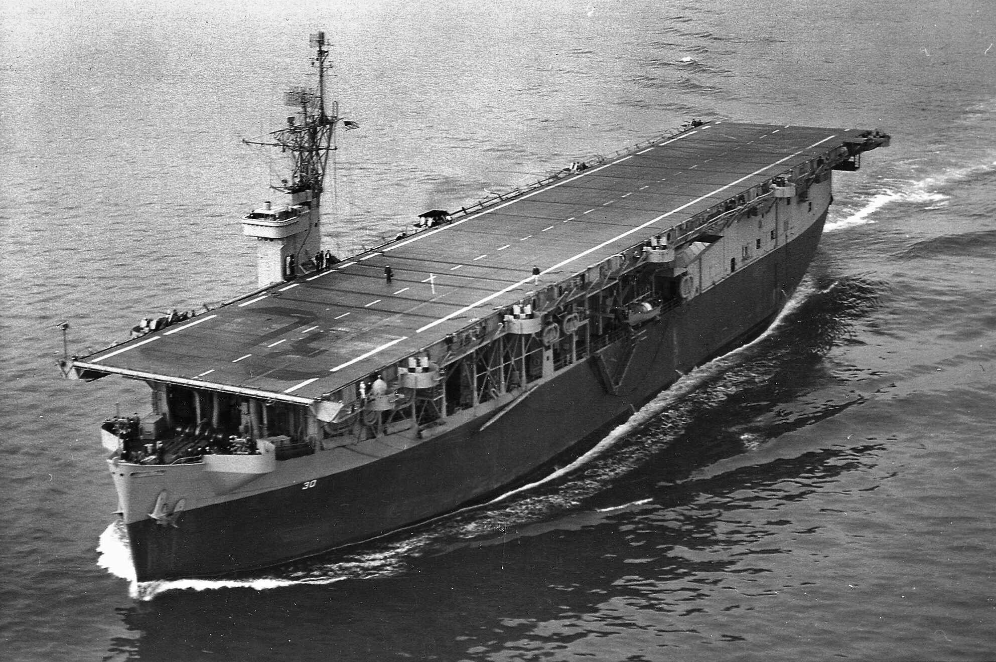 USS Charger, the floating classroom.