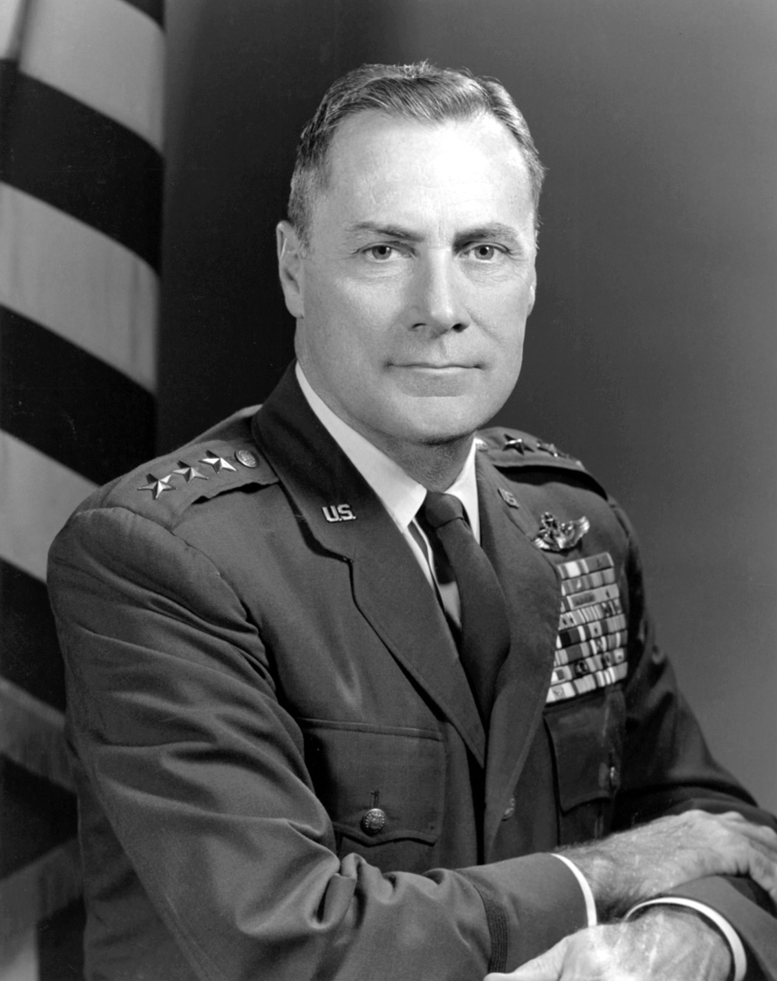Lieutanant Joseph H. Moore (pictured as Lt. Gen.).