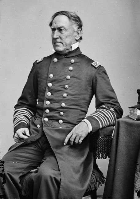 Admiral David Farragut.