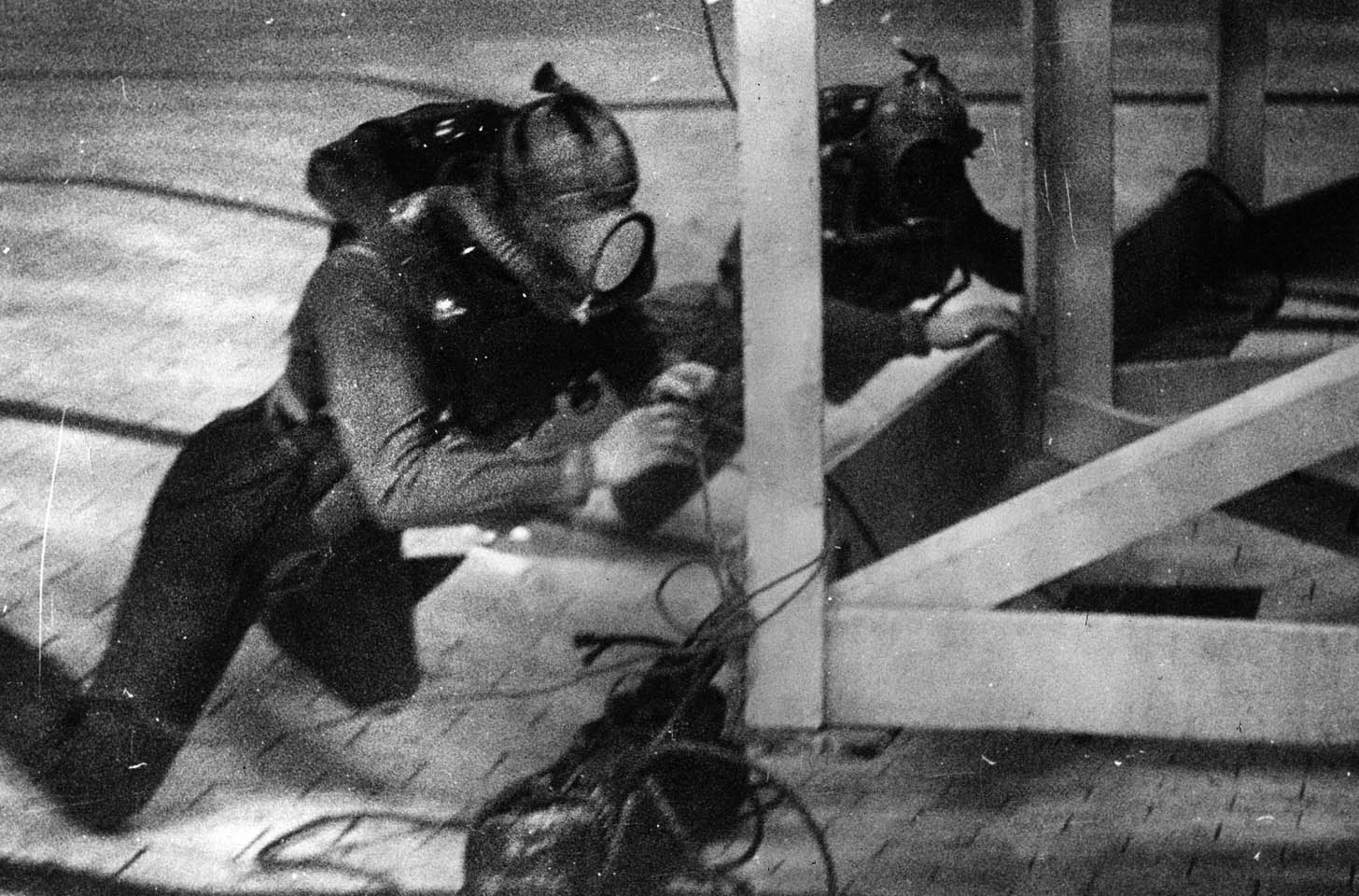 British Frogmen train for D-Day