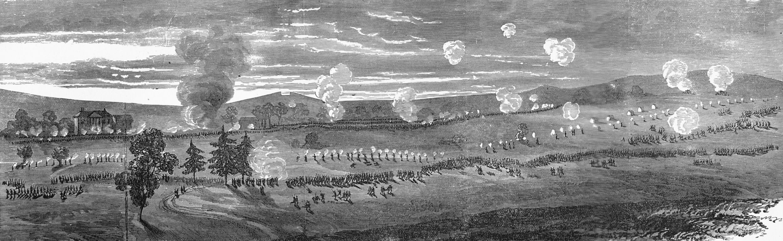 Lieutenant General Jubal Early’s Confederates surprise Sheridan’s Union forces in their camp alongside Cedar Creek on the morning of October 19, 1864. Sheridan was spending the night in Winchester.