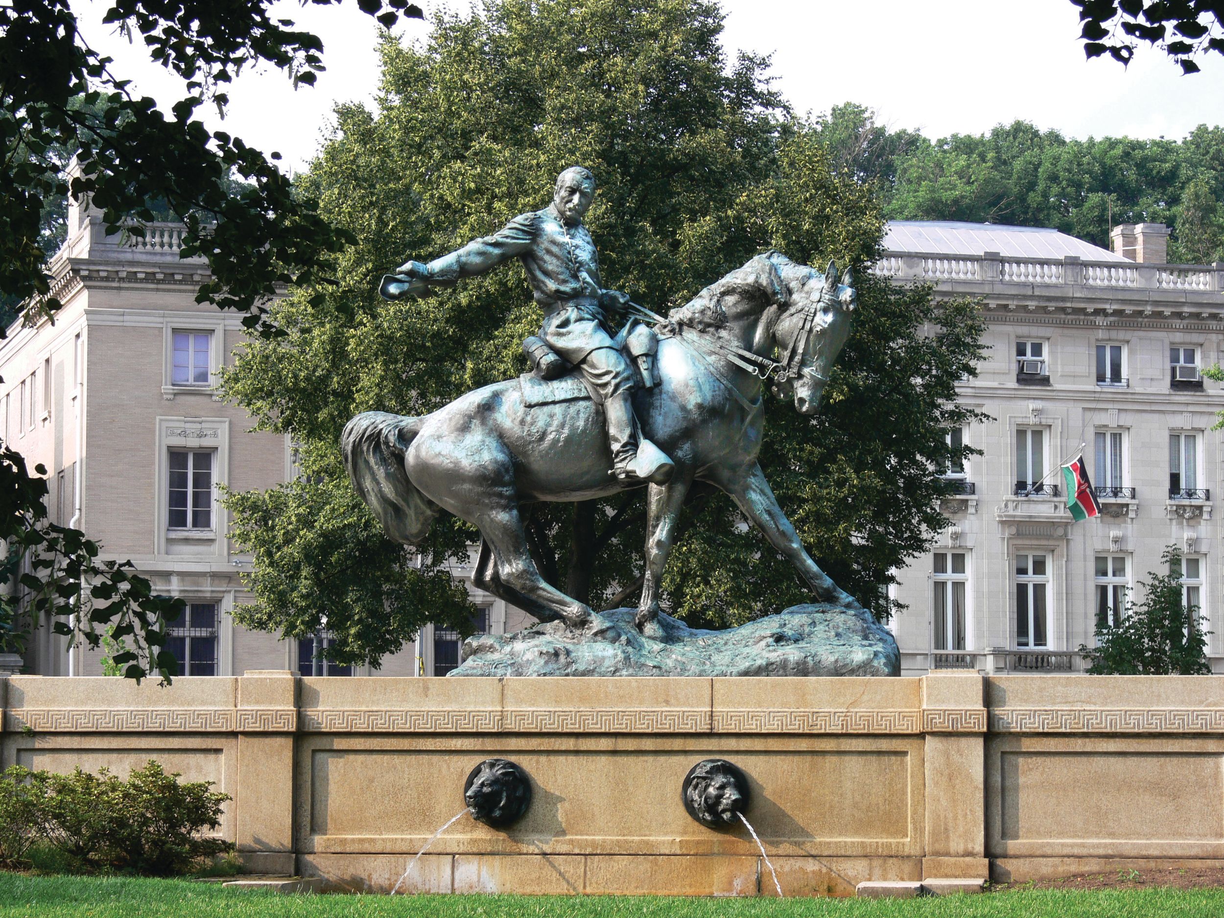 Sheridan’s statue in Washington, D.C., was sculpted by Gutzon Borglum, of Mount Rushmore fame.