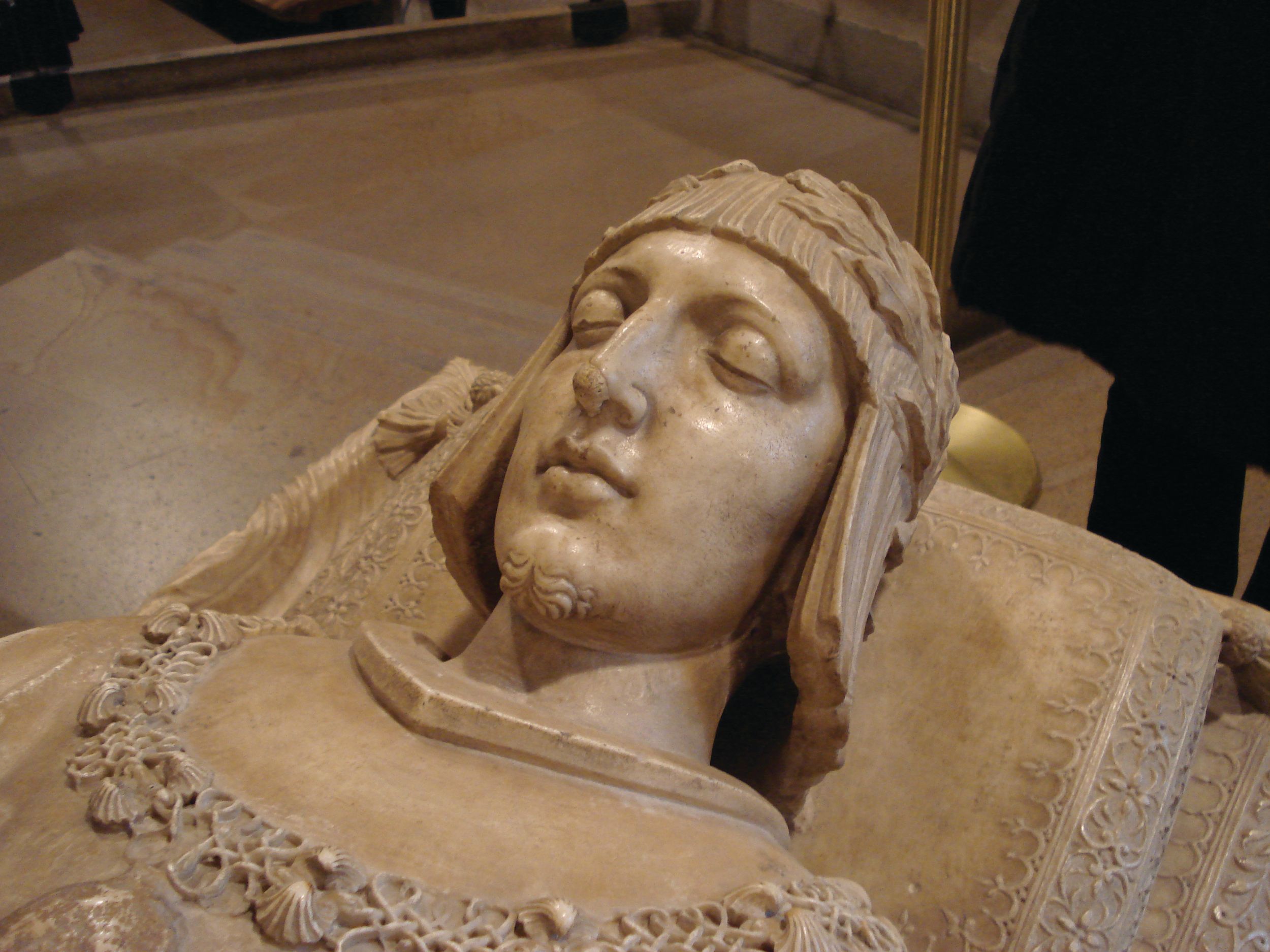 Funerary bust of Gaston de Foix.