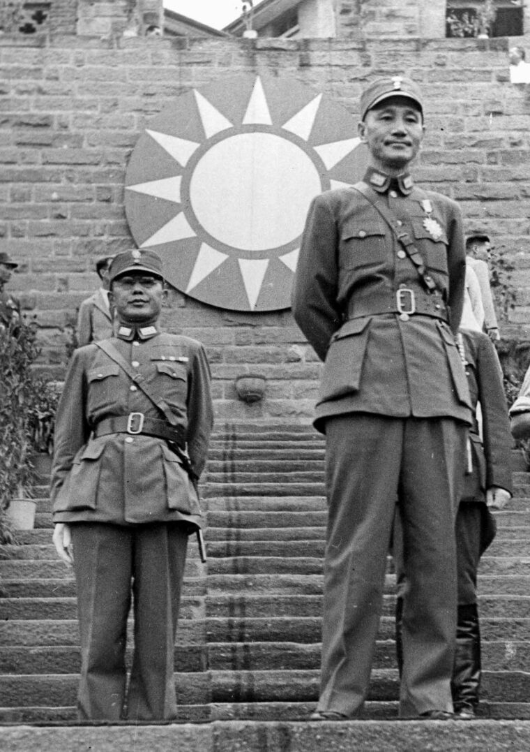Nationalist Generalissimo Chiang Kai-shek.