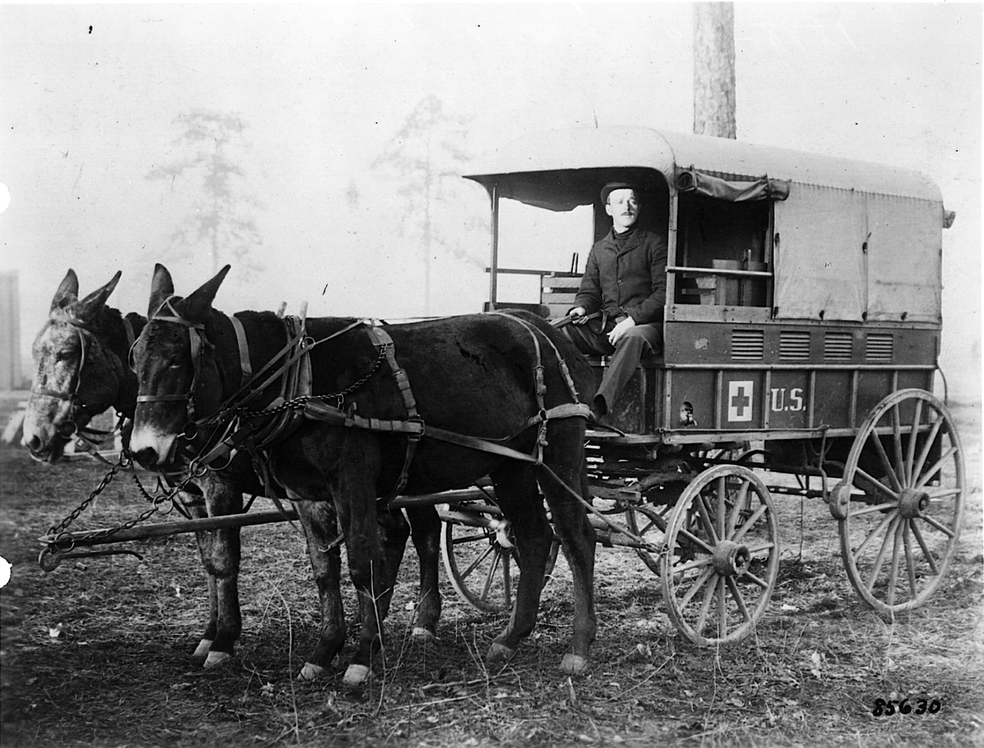 A typical Army ambulance.