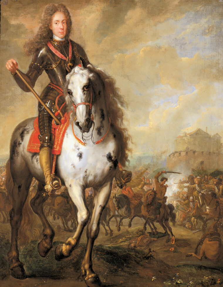 Already a hero for his role in the Second Turkish War, Prince Eugene of Saxony would confront another threat from the east on the banks of the Danube at Peterwardein, in 1716.