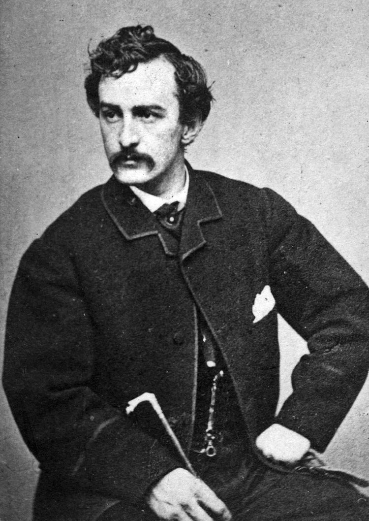 John Wilkes Booth at the height of his fame as an actor.