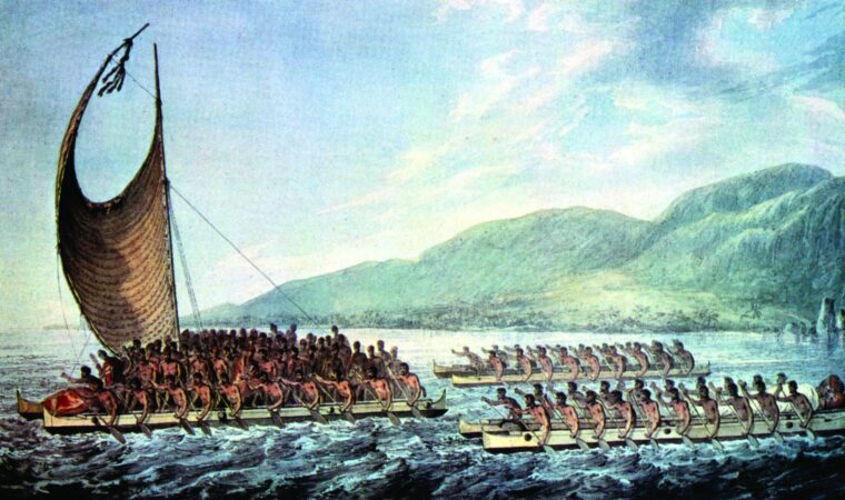 When Kamehameha came into possession of a cannon and some small arms, he was ready to settle old scores with Maui and conquer the other rival islands. The result was the Battle of the Red-Mouthed Gun.
