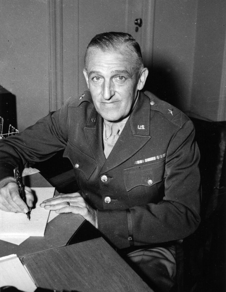 Brigadier General Norman Cota served as assistant commander of the 29th Infantry Division during the D-Day landings of June 6, 1944. Due to the leadership of Cota and other officers, the infantrymen who had been pinned down on Omaha Beach began to move inland, silencing German defen- sive positions and seizing the exits from the beach.