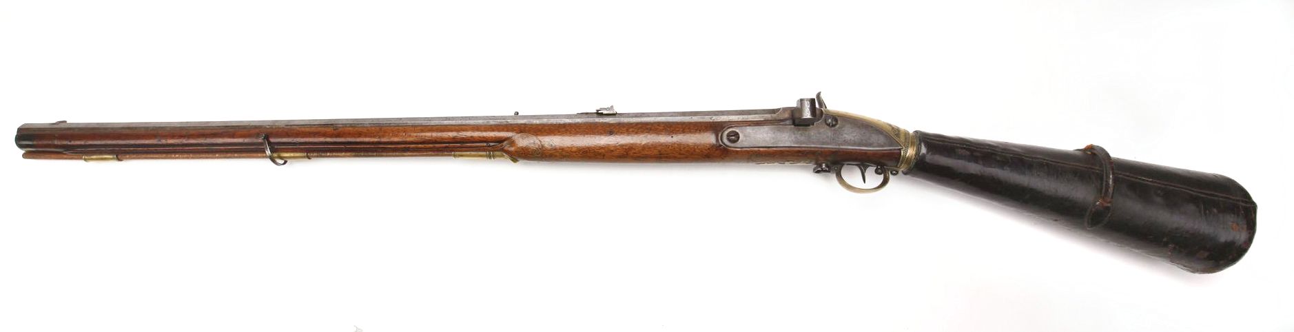 The Girandoni was known in Austria as a windbusche, or “wind rifle.”  © National Firearms Museum