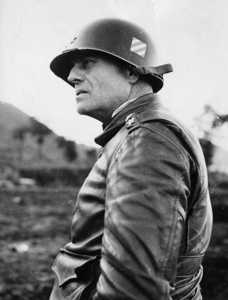 Lieutenant General Lucian Truscott succeeded Mark Clark as commander of the U.S. Fifth Army.