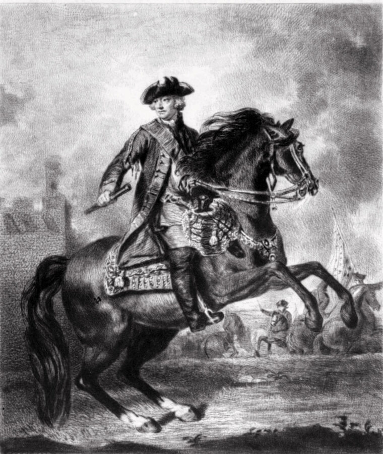 Lt. Gen. Sir John Ligonier commanded the combined British and Hanoverian assault.