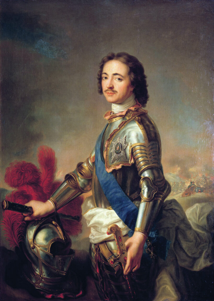 Russian Czar Peter the Great.