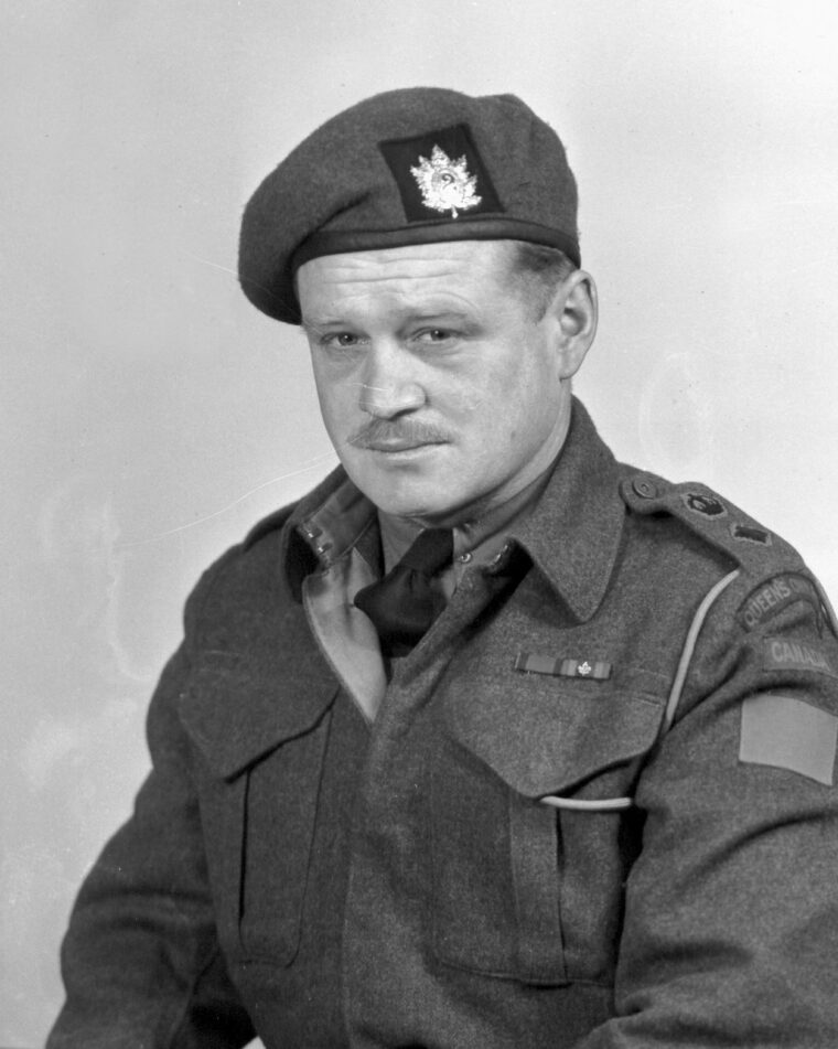 Lt. Col. Steve Lett commanded the Queen’s Own Rifles of Canada during Operation Blockbuster and the fighting around Mooshof.
